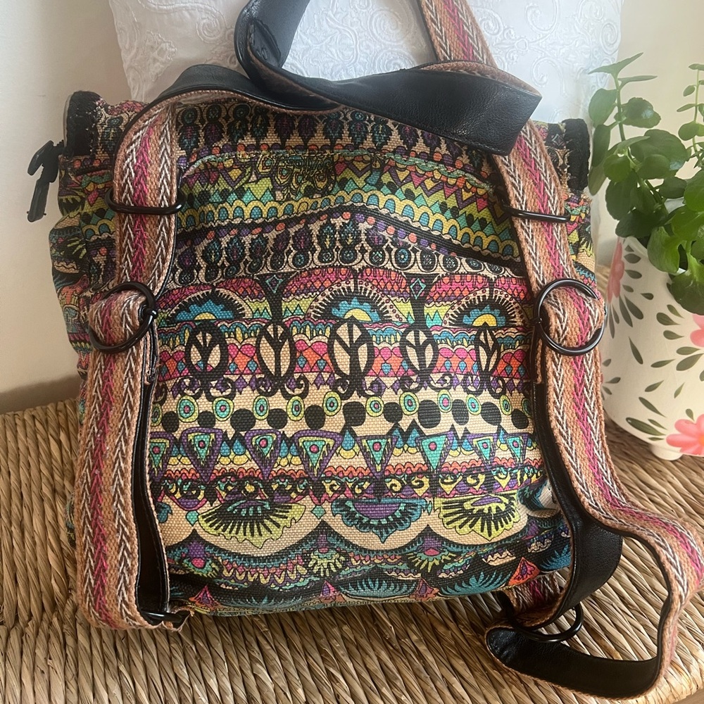 Sakroots Colorful Patterned Backpack - Picture 2 of 7